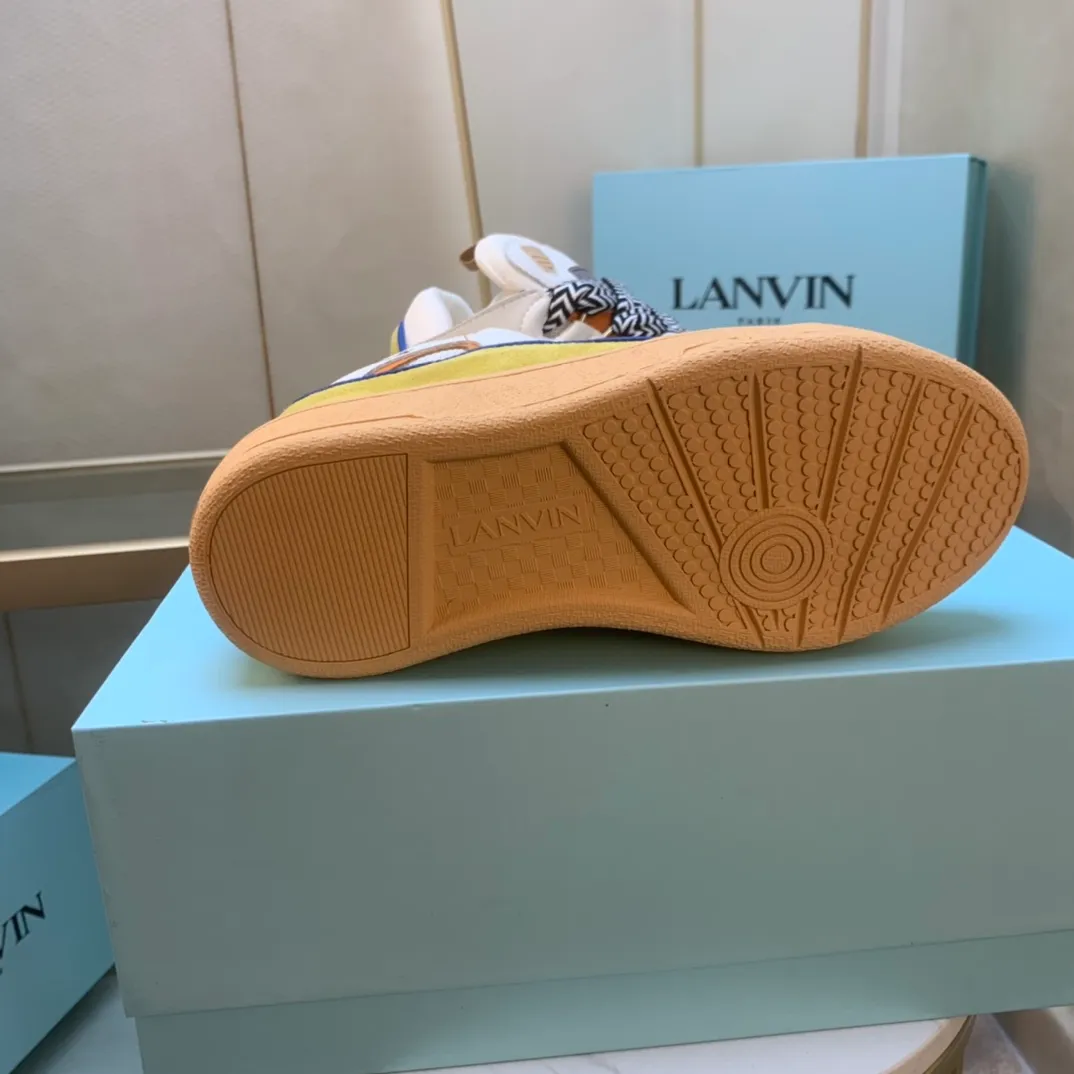 💰560. Lanvin LANVIN. 22 colors: nubuck fabric, breathable mesh, cowhide feet! Same style for men and women: sizes 35-46!